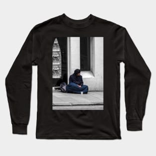 Gazing - Please Read Artists Notes Long Sleeve T-Shirt